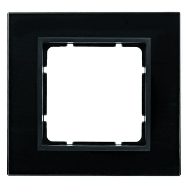 BERKER - B.7 Rahmen 1fach Glas schwarz