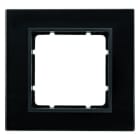 BERKER - B.7 Rahmen 1fach Glas schwarz