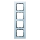BERKER - B.7 Rahmen 4fach Glas alu