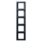 BERKER - K.1 Rahmen 5fach senkrecht anthrazit matt