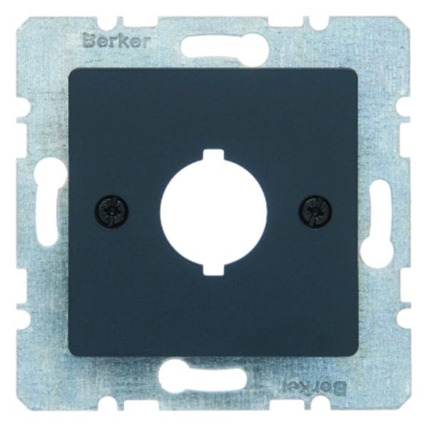 BERKER - B.x Zentralplatte für Melde- & Befehlsgerät 18,8 mm, anthrazit matt