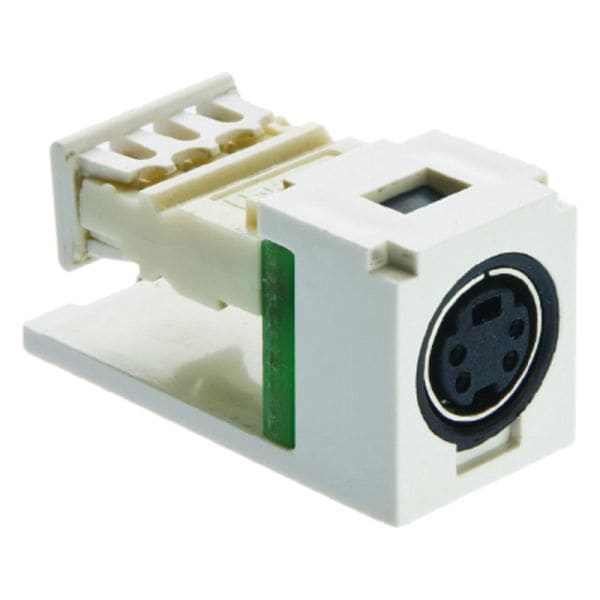 BERKER - S-Video Modul polarweiß/schwarz