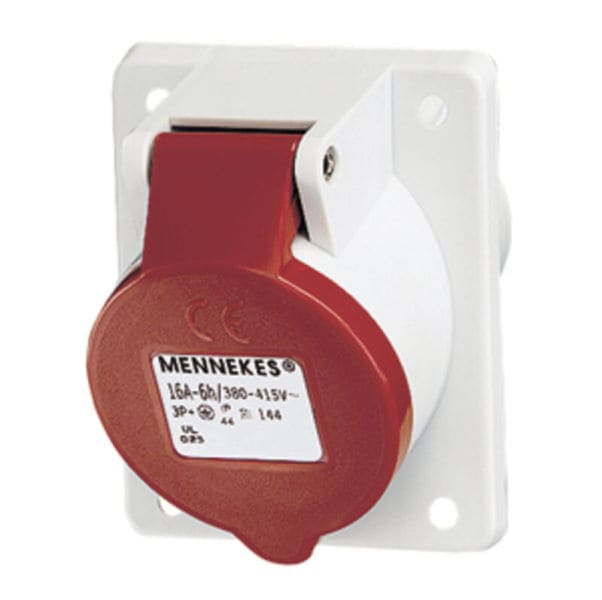 MENNEKES - Cee-Anbausteckdose Twincontact 16A 4P 400V 6H IP44