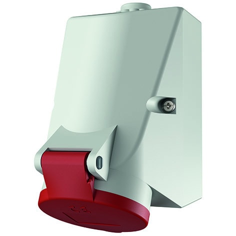 MENNEKES - Cee-Wandsteckdose Twincontact 16A 4P 400V 6H IP44