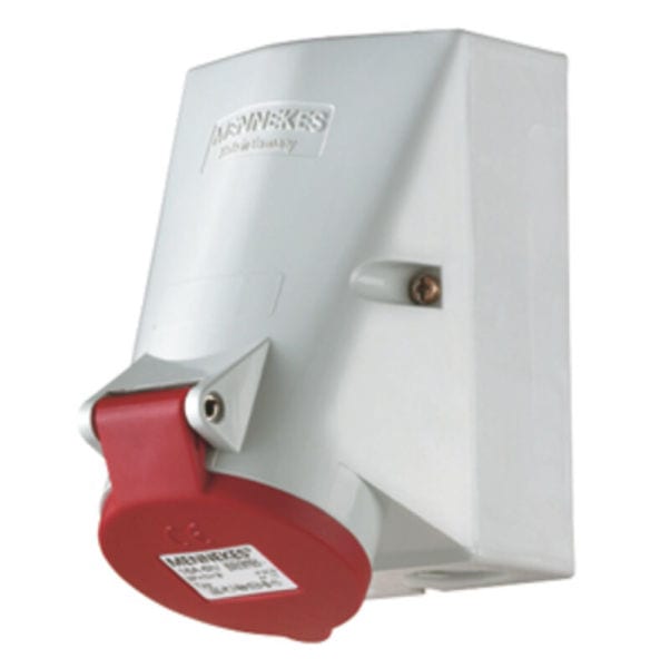 MENNEKES - Cee-Wandsteckdose Twincontact 32A 5P 400V 6H IP44