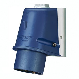 MENNEKES - CEE-Wandgerätestecker 32A 3p 230V 6h IP44 ohne Klappdeckel
