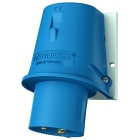 MENNEKES - CEE-Wandgerätestecker 32A 3p 230V 6h IP44 ohne Klappdeckel