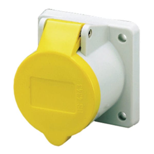 MENNEKES - Cee-Wandsteckdose Twincontact 16A 3P 110V 4H IP44