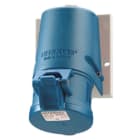 MENNEKES - Cee-Wandsteckdose Twincontact 16A 4P 230V 9H IP44