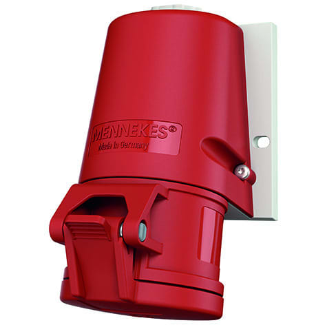 MENNEKES - Cee-Wandsteckdose Twincontact 16A 4P 400V 6H IP44