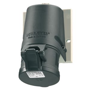 MENNEKES - Cee-Wandsteckdose Twincontact 16A 4P 500V 7H IP44