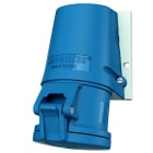 MENNEKES - Cee-Wandsteckdose Twincontact 32A 3P 230V 6H IP44