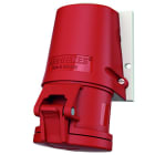 MENNEKES - Cee-Wandsteckdose Twincontact 32A 4P 400V 6H IP44