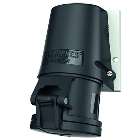 MENNEKES - Cee-Wandsteckdose Twincontact 32A 4P 500V 7H IP44