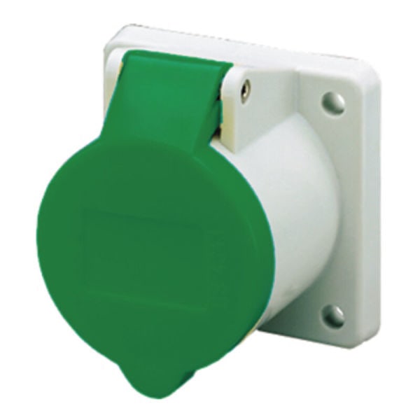 MENNEKES - Cee-Anbausteckdose Twincontact 16A 4P >50-500V 10H IP44