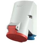 MENNEKES - Doppelbox CEE/SCHUKO+Sicherung 1x32A 5p 400V 6h IP44 und 1x SCHUKO