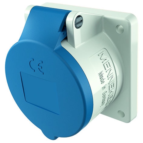 MENNEKES - Cee-Anbausteckdose Twincontact 16A 3P 230V 6H IP44