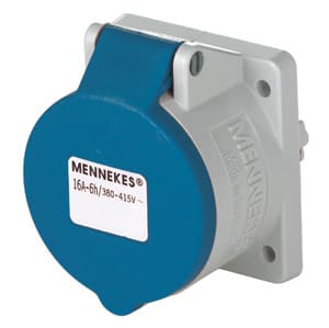MENNEKES - Cee-Anbausteckdose Twincontact 16A 3P 230V 6H IP44