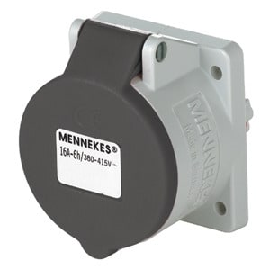 MENNEKES - Cee-Anbausteckdose Twincontact 16A 4P 500V 7H IP44