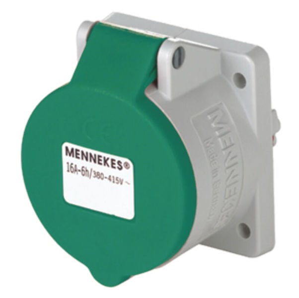 MENNEKES - CEE-Anbausteckdose TwinContact 16A 4p >50-500V 10h IP44 100-300Hz