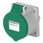 MENNEKES - Cee-Anbausteckdose Twincontact 16A 4P 50-500V 2H IP44