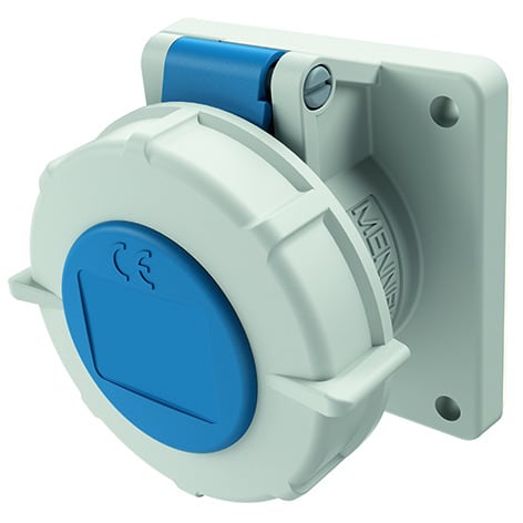 MENNEKES - Cee-Anbausteckdose Twincontact 16A 3P 230V 6H IP67
