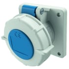 MENNEKES - Cee-Anbausteckdose Twincontact 16A 3P 230V 6H IP67