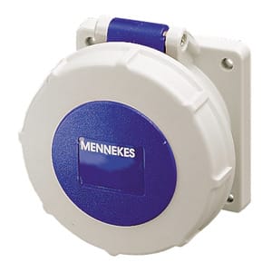 MENNEKES - Cee-Anbausteckdose Twincontact 16A 4P 230V 9H IP67