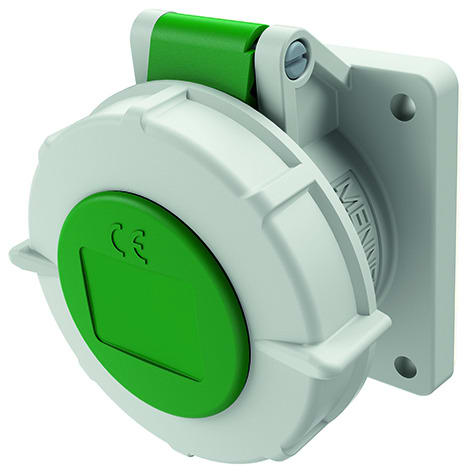 MENNEKES - CEE-Anbausteckdose TwinContact 16A 4p >50-500V 10h IP67 100-300Hz
