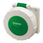 MENNEKES - CEE-Anbausteckdose TwinContact 16A 4p >50-500V 10h IP67 100-300Hz
