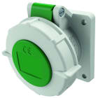 MENNEKES - CEE-Anbausteckdose TwinContact 16A 4p >50-500V 10h IP67 100-300Hz