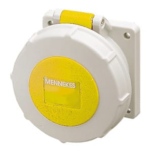 MENNEKES - Cee-Anbausteckdose Twincontact 16A 5P 110V 4H IP67