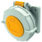 MENNEKES - Cee-Anbausteckdose Twincontact 16A 5P 110V 4H IP67