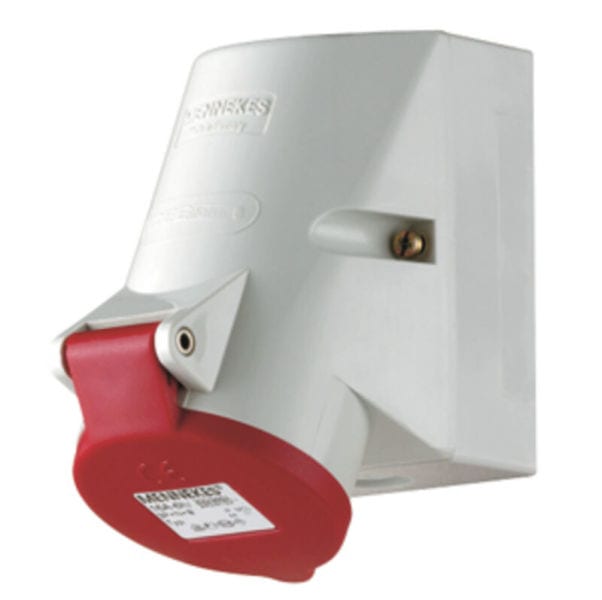 MENNEKES - Cee-Wandsteckdose Twincontact 16A 3P 400V 9H IP44