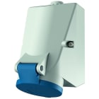 MENNEKES - Cee-Wandsteckdose Twincontact 16A 5P 230V 9H IP44