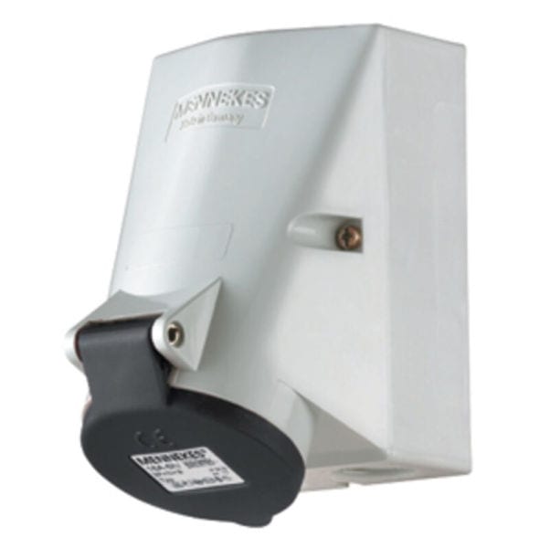 MENNEKES - Cee-Wandsteckdose Twincontact 16A 5P 500V 7H IP44