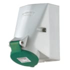 MENNEKES - CEE-Wandsteckdose TwinContact 16A 5p >50-500V 2h IP44 >300-500Hz