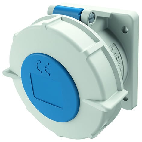 MENNEKES - Cee-Anbausteckdose Twincontact 32A 3P 230V 6H IP67