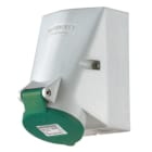 MENNEKES - CEE-Wandsteckdose TwinContact 32A 4p >50-500V 10h IP44 100-300Hz