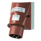 MENNEKES - CEE-Wandgerätestecker 16A 4p 400V 6h IP44 m.Phasenwender