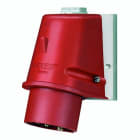 MENNEKES - CEE-Wandgerätestecker 16A 5p 400V 6h IP44 m.Phasenwender