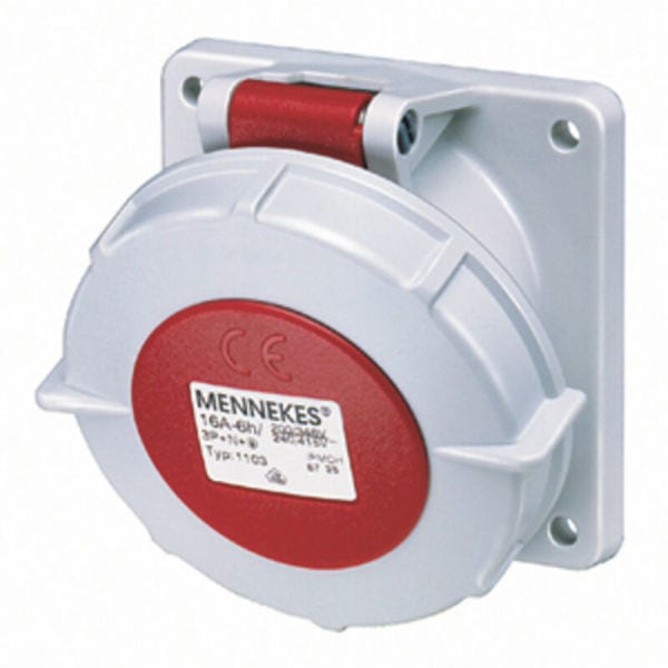 MENNEKES - Cee-Anbausteckdose 32A 5P 400V 6H IP67