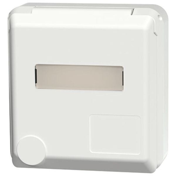 MENNEKES - CEE Anbausteckdose Cepex 32A 3p 230V 6h IP44 alpinweiß m. Beschr.