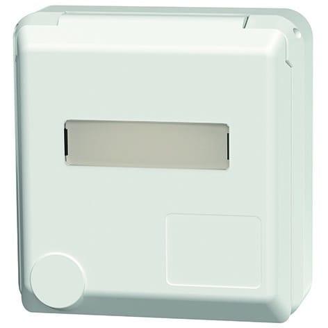 MENNEKES - Cee-Anbausteckdose Cepex 32A 4P. 400V 6H IP44 Alpinweiß