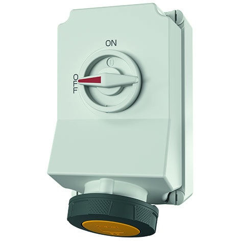 MENNEKES - Cee-Wandsteckdose 63A 3P110V 4H IP67