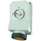 MENNEKES - Cee-Wandsteckdose 63A 3P110V 4H IP67