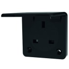 MENNEKES - Anbausteckdose Schwarz 13A 230V IP44 System Gb