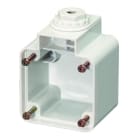 MENNEKES - SCHUKO-AP-Leergehäuse grau