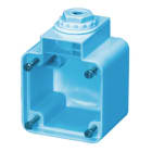 MENNEKES - SCHUKO-AP-Leergehäuse blau