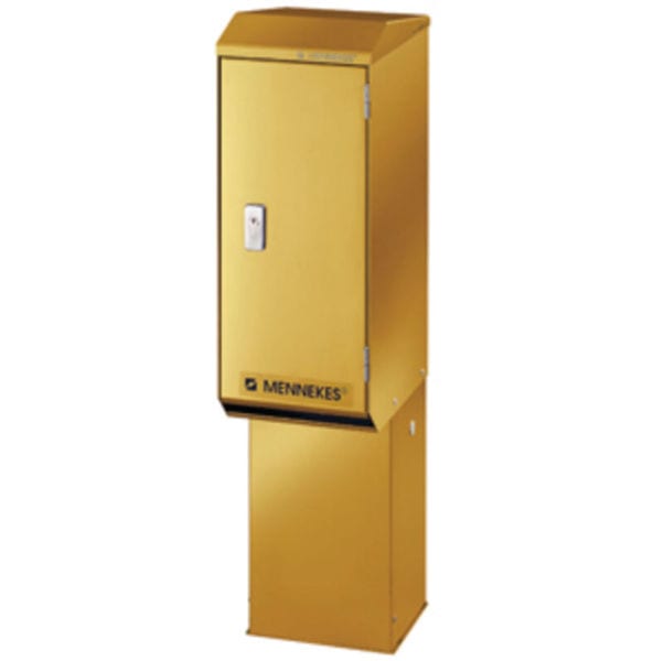 MENNEKES - CombiTOWER Edelst. gelb m. Tür 1043x254x415mm,mit Tür, f. Amaxx 2,3,4